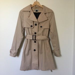 H&M Pleated Back Trench